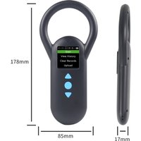 Pet Scanner ISO11784/85 Animal Pet ID Reader Chip Transponder USB RFID Handheld Microchip Scanner for animals
