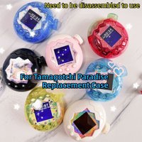 Colorful Shell Replacement Premium Hard Shell Transparent Shell Modification Crystal for Tamagotchi Paradise