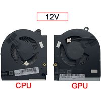 Replacement New Laptop CPU GPU Cooling Fan for Dell Alienware M15 R5 M15 R6 M15 Ryzen R5 M15 Ryzen R6 2021 DC 12V Series Fan