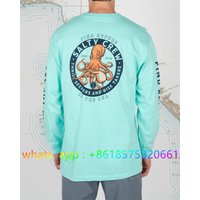 Men Fishing Clothes Summer Outdoor Long Sleeve T-shirt Camisa De Pesca Sun Protection Breathable Performance Angling Clothing