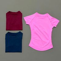 HISTELLO Df Solid Color Sports Short Sleeve Top Women Seamless Yoga Clothing Fitness T Shirts Gym Leotard Workout Sports Vest