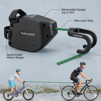 Bicycle Tow Rope Bungee Cord Strap for Parent-Child Bike Towing MTB Elastic Retractable Convenient Trailer Rope Bike Accessories