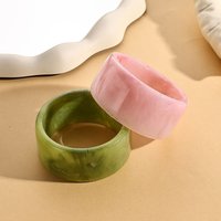Fashion New Green Pink Resin Acrylic Bracelets Bangles Jewelry Gift for Women
