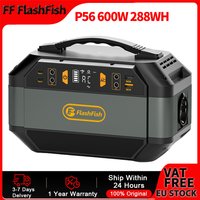 FF Flashfish 330 W Peak 600 W tragbares Kraftwerk 288,6 Wh Solargenerator 78000 mAh/3,7 V Batterie für Stromausfall zu Hause