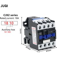 Contactor CJX2-1810 18A switches LC1 AC contactor voltage 220V CJX2-1810