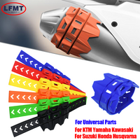 For KTM EXC EXCF XC XCF XCW SX SXF TPI SIX DAYS Exhaust Tail Pipe Protector Cover Guard 125 200 250 300 350 450 500 Universal