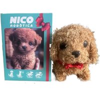 Stuffed Animals Realistic Robotic Puppy Simulation Interactive Robot Dog Tail Wagging Barking Walking Dog Adults Children