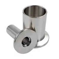 20-100mm Height KF 10 16 25 40 50 Vacuum Welding Ferrule SUS304 Stainless Steel Sanitary Pipe Fitting Homebrew