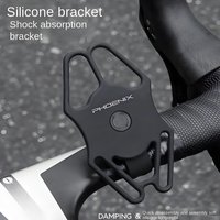 1pc Phoenix 35g Lightweight Silicone Bike Phone Holder 360° Rotation