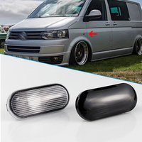 2PCS Easy Install Fender Side Marker Light Housing Covers For VW Transporter T5/Multivan Caravelle Caddy III For SEAT Ibiza 6L