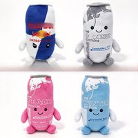 Nouveauté en stock : pendentif poupée Niuniu en forme de canette de boisson énergisante bleu et rose, collection d'ornements kawaii pour la maison, cadeau d'anniversaire