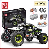 MOULD KING 18002 Technical Car Toys The MOC-19517 APP&RC Motorized 4WD RC Buggy Model Building Block Brick Kids Christmas Gift
