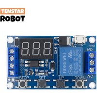 6-30V Relay Module Switch Trigger Time Delay Circuit Timer Cycle Adjustable 828 Promotion