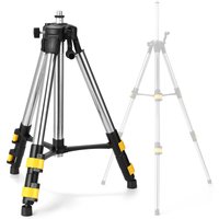 1.2M Three Height Adjustment Stainless Steel Extension Bar Tripod Stand For Laser Level Bubble-level Laser Level Accessories