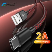 Dual-Color Braided Data Cable 2A Fast Charging USB C To Type C Cable for iphone 15 16 17 Samsung USB Type C Cable