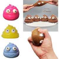 Stress Reducing Toys Squishy Balls Stress Reducing Gadgets Sticky Ball Poop Quirky Toys Stress Reducing Toys
