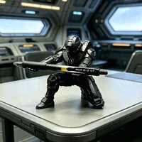 3D Printing Chief Petty Pen Holder Military Themed Pencil Holder Creative Desktop Stationery Organizer Rack Office Study Decor