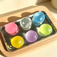Muti-color Squishy Coconut Oil Squeeze Toy Soft Moldable Stress Ball Maltose Fidget Squishes Anti-stress Sensory Toy for Adult