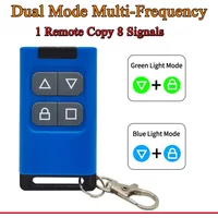 Dual Mode Multi Frequency Garage Door Clone Remote Control For Fixed Code 300-915MHz Copy Emitter RF Transmitter Duplicator 1Pc