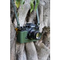 NEW handmade camera bag for Nikon ZF camera protection case, cowhide ZF base, genuine leather shoulder strap accessories.