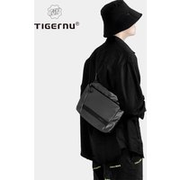 Tigernu Umhängetasche für Herren, erweiterbar, 22,9 cm, TPU, lässige Umhängetasche, leichte Mini-Schultertaschen, Messenger-Pack