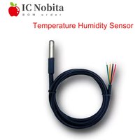 1PCS SHT40 SHT30 SHT20 SHTC3 SHT45 SHT35 SHT31 Digital Temperature Humidity Sensor Stainless Steel I2C Probe with IIC Interface