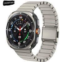 Magnetic Titanium Strap for Samsung Galaxy Watch Ultra 47mm Luxury Metal Bracelet for Galaxy 7 Ultra 47mm Band Wristband Correas
