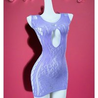 1PC Sexy Women Fishnet Cover Up Without Bikini Hollow Out Bodycon Dress See Through Beachwear Summer Women's Swimwear DSH785