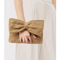 Fashion Women Summer Bohemian Straw Bag Woven Bow Beach Crossbody Bag Shoulder Messenger Bag Girls Handbags Straw Bag Gifts Chic