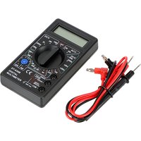 DT-830B Ohmmeter Volt Tester Electrical Instrument Multimeter Analysis Instrument LCD Auto Range Digital Voltmeter