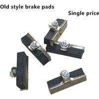 /KQM/A Pc Durable Bicycle Silent Brake Pads Cycling V Brake Holder Pads Shoes Blocks Rubber Pad For Long-lasting Performance