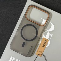 Magnetic Case For Honor600 Pro Semi-transparent Minimalist Frosted Texture Bumper Shockproof Cover For Honor 600 Pro Funda
