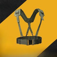 Outdoor Tactical Belt CS Army Fans Combat Belts Military Hunting Accessorios Y Belt Girdle Shoulder Chest Strap Tactico Militar
