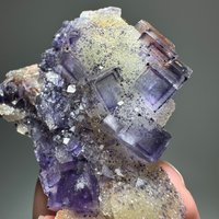 Natural Purple Black QR Code Border Fluorite Crystal Cluster Rare Mineral Specimen Raw Reiki Healing Stone Home Decoration Gift
