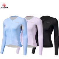 AliExpress X-TIGER Women Long Sleeve Cycling Jersey UV Protection Breathable Bike Jersey with Pockets for Spring Autumn Cycling Shir