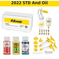 EZMTB Bicycle Brake Oil Bleed Kit Tools For SHIMANO SRAM Avid MAGURA Series Hydraulic Disc MTB Road Bike Brake Repair Tool Set