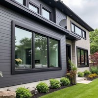 Modern Custom Windows Soundproof House Sliding Window Heat & Cold Insulation Double Glazed Aluminum Sliding Windows
