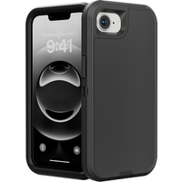 3 IN1 For iPhone 16E 16 15 13 11 14 17 Pro Max MINI 14 15 16 Plus Military Level Heavy Duty Hard dustproof Shockproof Cases