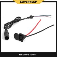 Universal Charging Plug Charger Male Female Interface Cable Wire Electric Bike Connector Service Socket For Electric Scooter
