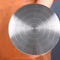 Heavy Duty Sculpting Wheel Turntable Pottery Revolving Stand Turn Table Cake Decorating Banding Wheel DIY for Model Building