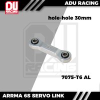 ADU RACING 7075-T6 ALU SERVO LINK 30MM FOR ARRMA 6S KRATON OUTCAST TYPHON MOJAVE