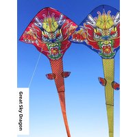 New 2026 Large Weifang Dragon Kite Long Tail High End Wind Resistant Simulation New Arrival for Adults Sports And Fitn