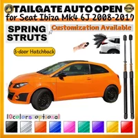 Qty(2) Trunk Struts with Spring for Seat Ibiza Mk4 6J 3-door Hatchback 2008-2017 Rear Tailgate Boot Lift Supports Shock Absorber