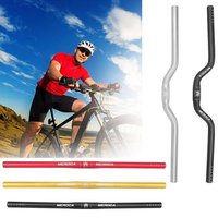 MEROCA Bike Handlebar 25.4X540/580mm Aluminum Alloy Bicycle Riser Handlebar Straight/Swallow Bicycle Parts for Mountain Bikes