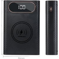 Portable DIY POWER BANK CASE 4*21700 Battery Charger for Mobile Phones - Storage Box Shell with 5V 2.1A Charge Capacity