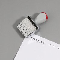 Multifunctional roller stamp (numbers and dates optional) personalized DIY number symbol rolling business stamp mold without ink