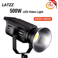LATZZ 500W LED Video Light 2800k-6800k Photography Light APP Control Studio Photo Lamp Camera Light for Live Broadcast Video