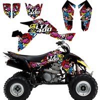 Zestawy naklejek graficznych na motocykle ATV, dedykowane do modeli LTZ400 LTZ LT-Z 400 KFX400 roczniki 2009 2010 2011 2012 2013 2014 2015
