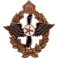 1pc Vintage Aviation Propeller Enamel Pin - Military Pilot Design, Retro Royal Style for Daily Wear & Aviation Lover Gifts
