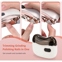 Electric Nail Clippers Automatic Trimmer Rechargeable for Adults Baby Safe Fingernail Toe Nail Cutter Portable Manicure Pedicure